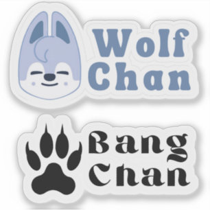 adesivos Wolf Chan (die cut/decal)