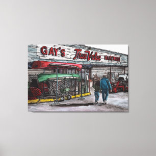 adeus a um impressão das canvas da edição limit