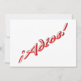 Adeus cartão