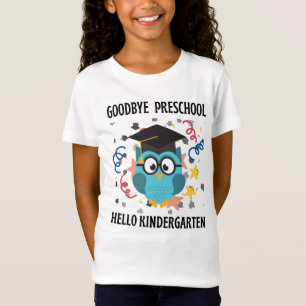 Adeus pré-escola alô jardim de infância T-Shirt