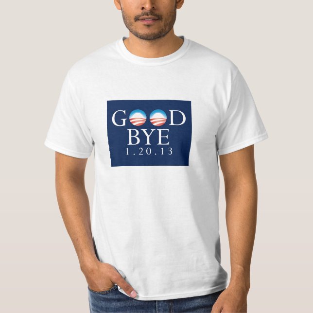 Adeus t-shirt do valor de Obama (Frente)