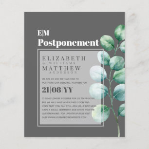 Adiamento da Mudança de Planos Eucalyptus Greenery