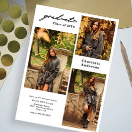 Adicionar 3 Anúncios de Graduação Moderna de Foto