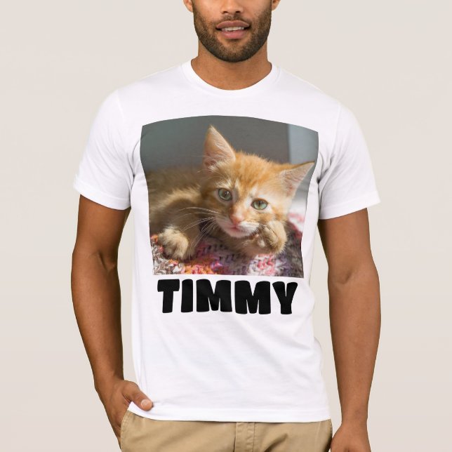 ADICIONAR A CAMISA T-SHIRTS PERSONALIZADA DA FOTO  (Frente)