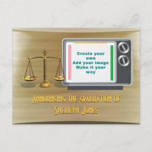 Adicionar anúncio de graduação de fotos