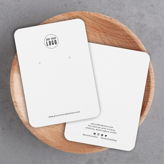 Adicionar cartão de exibição de brinco de máquina  (Criador carregado)