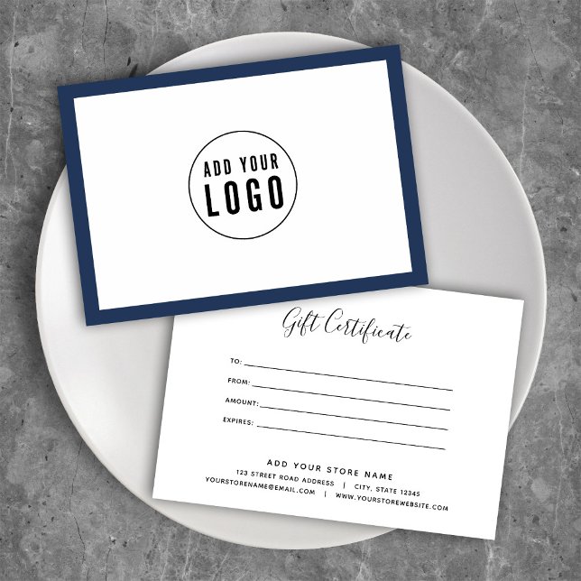 Adicionar Certificado de Presente de Cor Personali (Criador carregado)