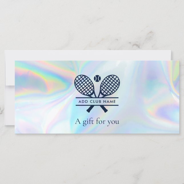 Adicionar Certificado de Presente Iridescente do N (Frente)