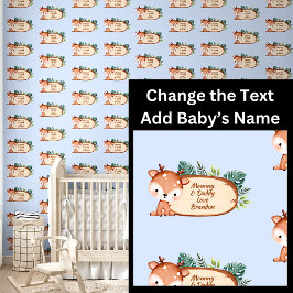 Adicionar Frase de Texto do Nome do Bebê, Sinal de