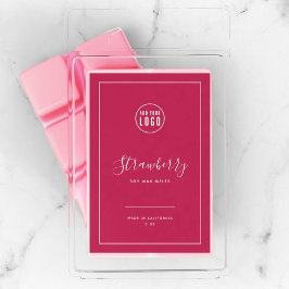 Adicionar logotipo Borda branca Etiqueta de produt