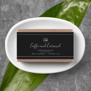 Adicionar logotipo Borda branca Etiqueta de produt