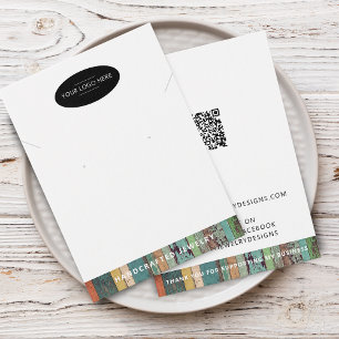Adicionar Logotipo e Código QR Pulseira de Exibiçã