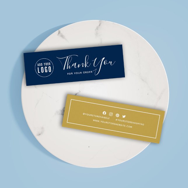 Adicionar Logotipo Mídia Social Obrigado Cor Editá (Criador carregado)