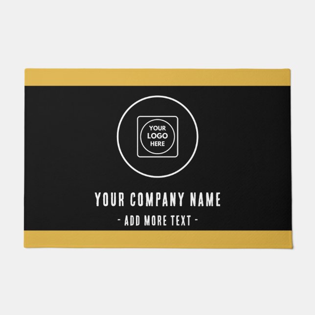 Adicionar logotipo tapete de entrada Nome da Empre (Frente)