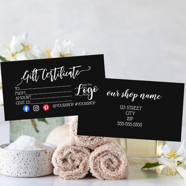 ADICIONAR O marketing do certificado de presente c (Criador carregado)