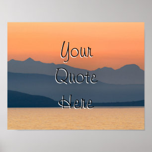 Adicionar poster de cotação personalizada