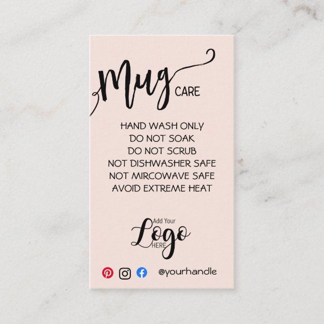 ADICIONAR SEU negócio de vinil DE CARTÕES DE LOGOT (Frente)