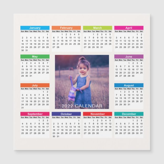 Adicionar seu próprio Calendário Personalizado de  (Frente)
