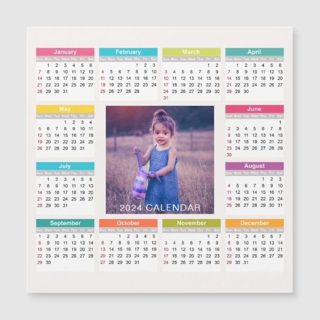 Adicionar seu próprio Calendário Personalizado de  (Frente)