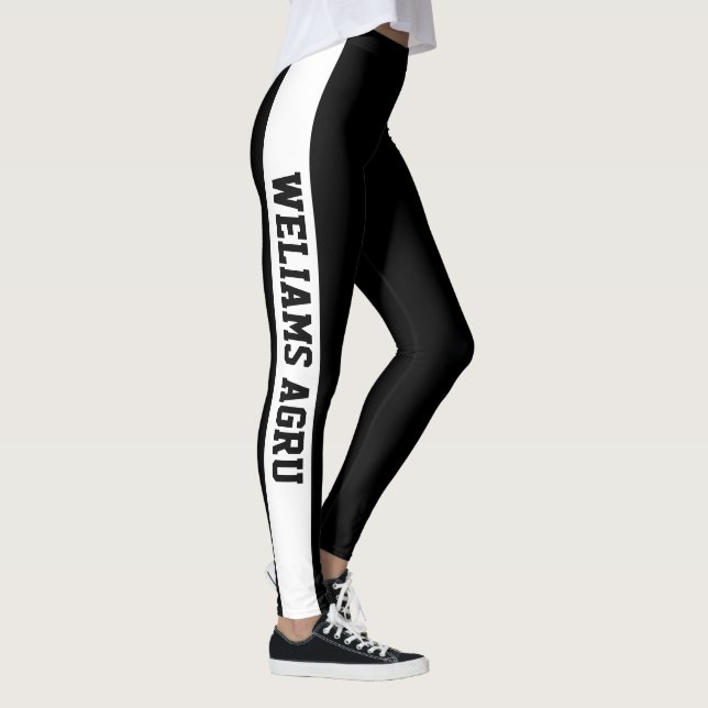 ADICIONAR SUAS Leggings DE NOME (Direita)