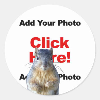 Adicionar um adesivo de foto personalizado de um e