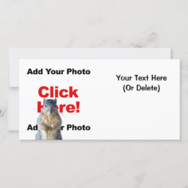 Adicionar um cartão de foto personalizado de um es