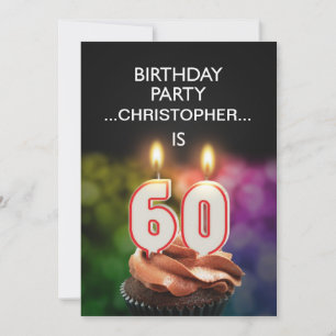 Adicionar um nome, 60º Convite de aniversário