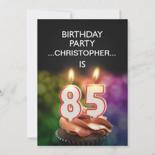 Adicionar um nome, 85º Convite de aniversário