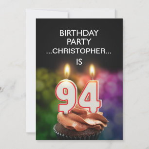 Adicionar um nome, 94º Convite de aniversário