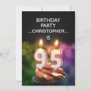 Adicionar um nome, 95º Convite de aniversário