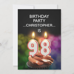 Adicionar um nome, 98º Convite de aniversário