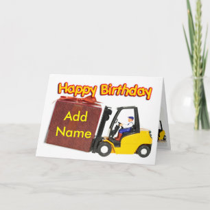 Adicionar um nome ao cartão de aniversário do em