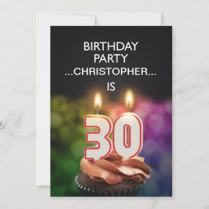 Adicionar um nome, convite de festas aniversário