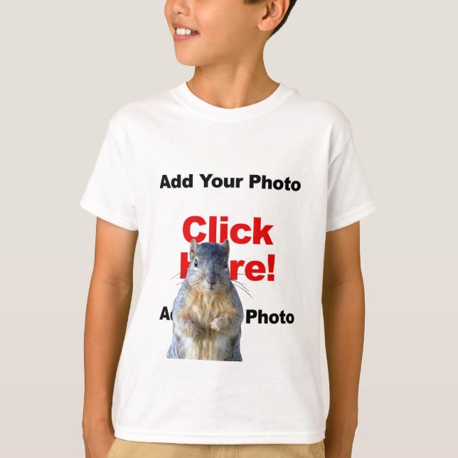 Adicionar uma camiseta de malha personalizada com  (Frente)