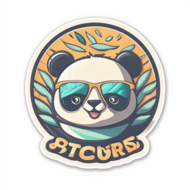 Adicionar Whimsy com adesivos Panda (Frente)