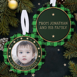 Adicionar Xadrez de Buffalo e Estrelas Feliz Natal