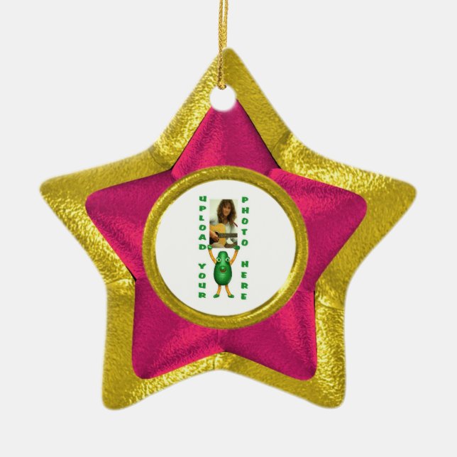 Adicione a foto 2 ilusão do ouro do ornamento de (Frente)