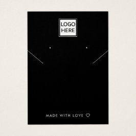 Adicione a placa de exibição do colar de logotipo