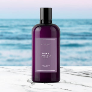 Adicione a sua etiqueta de produto moderno de cor