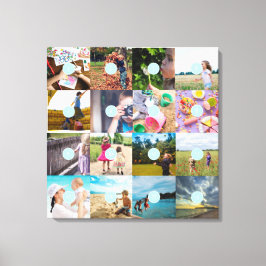 Adicione a sua própria Canvas personalizável de 16