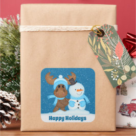 Adicione autocolante de mensagem de molho de Natal