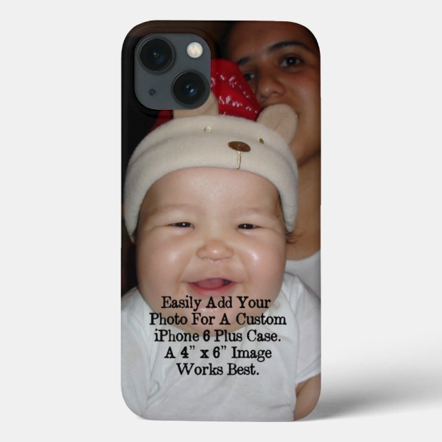 Adicione facilmente sua foto para um personalizado (Verso)