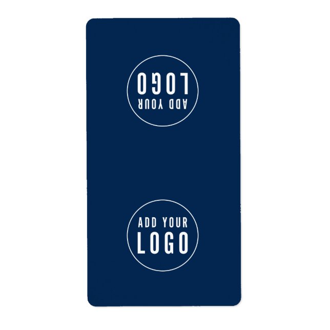 Adicione o adesivo de empacotamento de logotipo co (Frente)