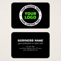 Adicione o logotipo da sua própria empresa ou o De