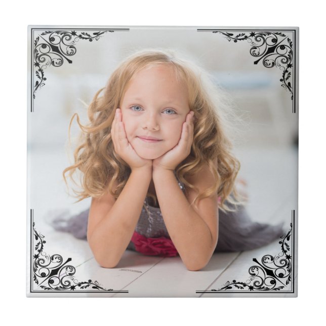 ADICIONE O SEU AZULEJO DE FOTO CERÂMICA (Frente)