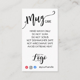 ADICIONE O SEU CARTÃO DE CARTÃO DE LOGOTIPO À vini