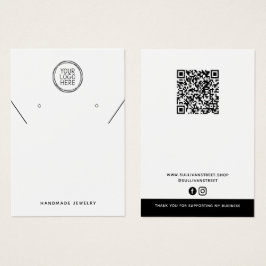 Adicione o seu logotipo Velas do colar QR