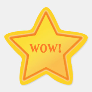 Adicione o seu próprio adesivo de estrela de text