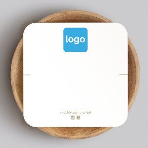  Adicione o suporte de exibição do colar de logo