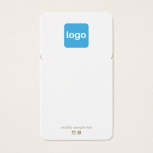  Adicione o suporte de exibição do colar do logo